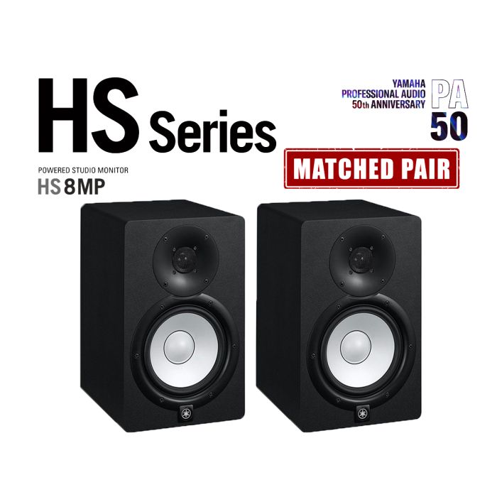 Yamaha hs8 studio shop monitor pair
