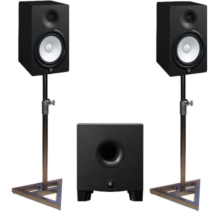 lunge Hates skilsmisse Yamaha HS7 6.5" Active Studio Monitors (Pair) - FREE MONITOR STANDS