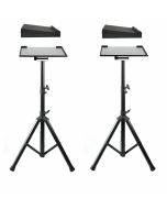 SOUNDKING TRIPOD MONITOR STANDS, TILTABLE AND HEIGHT ADJUSTABLE (PAIR)