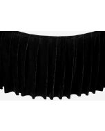 60cm high box pleat stage skirting with Hook & Loop Fastener / price per meter