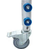 Stage leg adjustable from 0.66M to 1.06M with castor wheel