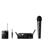 AKG WMS-S40D DUAL VOCAL / INSTRUMENT MICROPHONE + BONUS SLIMLINE EARSET MIC WMS-S40DV+IA/C