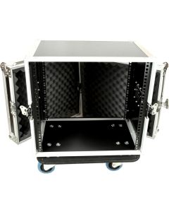 Case To Go 10RU Effects 19" rack mount case with castors