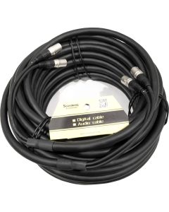 DUAL CAT6 20m cable with Neutrik RJ45 connectors