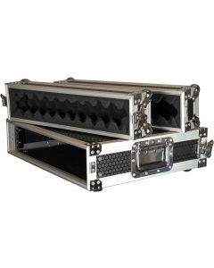 CaseToGo 2RU Spaces 19" rack mount amplifier case