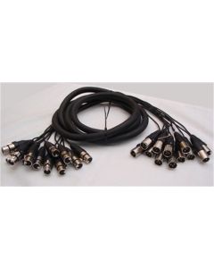 SL001 12 channel balanced XLR 3m multicore loom