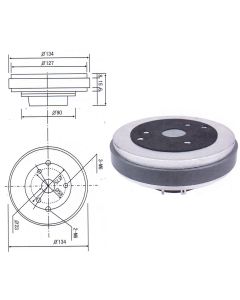 ANDE ANG44-2TI 80W COMPRESSION DRIVER