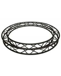 BLACK Circular truss - 3m in diameter 290mm aluminium BOX-truss