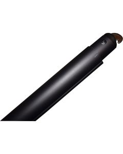 0.9m - 1.5m Pipe and Drape Telescopic horizontal bar- BLACK