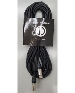 Microphone cable with Neutrik NC3FXX NC3MXX  3pin XLR connectors lengths from 3m to 10m