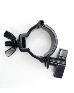 Clamp BLACK - Aluminium coupler suit 50mm truss with wingnut TUV 100kg