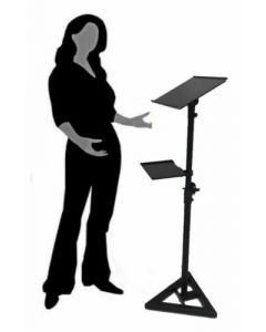 Portable Menu Holder Guestbook School Speaking Stand Podium Lectern