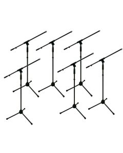 6x Soundking DD008B professional quality microphone boom stands, metaln DD008B - BULK BUY