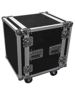 CaseToGo 12RU Spaces 19" rack mount case with castors