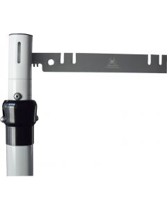 Dual bar brackets (150mm) for Pipe & Drape system (SINGLE)