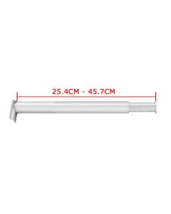 Telescopic extension arm for pipe and drape system 24-45cm