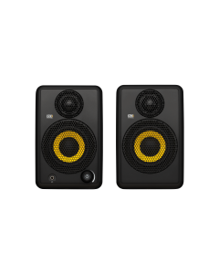 KRK GOAUX3 Portable Studio Monitors 2-Way 3" Bi-amped Class D Power (Pair)