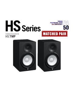 YAMAHA HS7-MP Limited Edition Matched Pair 6.5" ACTIVE STUDIO MONITORS