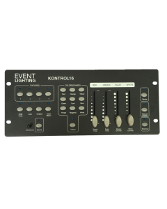 Event Lighting KONTROL16 - 4 x RGBW fixture DMX controller