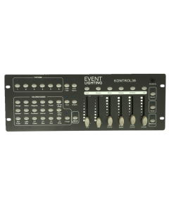 Event Lighting KONTROL36 - 6 x RGBWAU fixture DMX controller