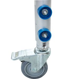 Stage leg adjustable from 0.66M to 1.06M with castor wheel