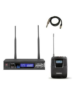 Chiayo Live100B wireless beltpack system with instrument cable