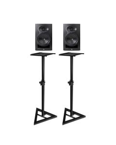 KALI AUDIO LP-6 6.5" 2ND WAVE 2-WAY ACTIVE STUDIO MONITOR PAIR PLUS DB039 STANDS