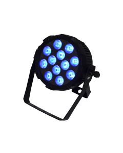 EVENT LIGHTING PARRGBW12X8 - 12X8W LED Flat Proper Quad RGBW, IEC input