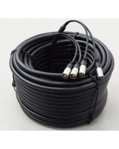 DUAL CAT6 50m cable with Neutrik RJ45 connectors