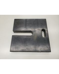 Rubber weight matt for base plate 8kg 