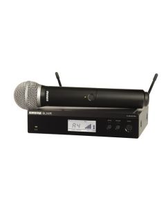 SHURE BLX24R/PG58 HANDHELD WIRELESS SYSTEM