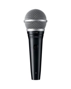 SHURE PGA48XLR VOCAL CARDIOID DYNAMIC MICROPHONE WITH XLR-XLR CABLE