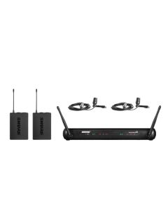 SHURE SVX188/CVL DUAL LAPEL WIRELESS MICROPHONE SYSTEM