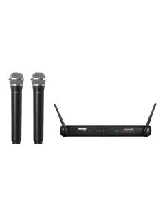 SHURE SVX288/PG28 DUAL WIRELESS HANDHELD MIC SYSTEM