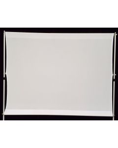 3m x 2.4m  white lycra projector screen - screen size