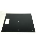 500x500x8mm Base plate with spigot for Pipe and Drape System