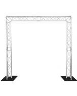 Truss stand 3.5m high x 7m wide - two way 290mm Tri truss, 