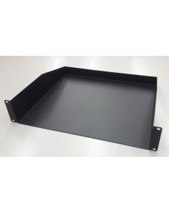 2RU 19" rack mountable shelf / tray