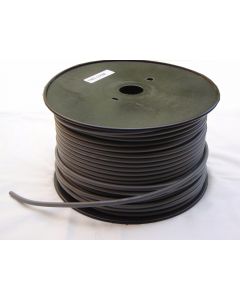 DMX cable - 100m roll, 2 core + earth - Black