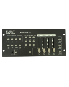 Event Lighting KONTROL16 - 4 x RGBW fixture DMX controller