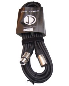 Microphone cable 3pin XLR lengths from 0.5m to 20m