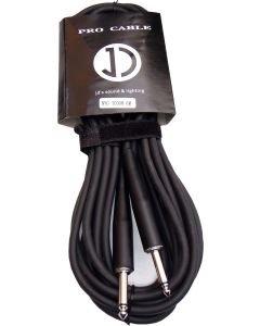 Guitar cable - 1/4in 6.35mm TS Mono -6m IC008-6m