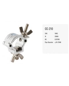Clamp - Mini coupler fits 18-21mm Truss webbing / tubing / pipe TUV Load rated 10kg