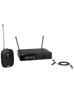 Shure SLX-D System with SLXD1 Transmitter, WL93 Mic and and SLXD4 Digital Wireless Receiver